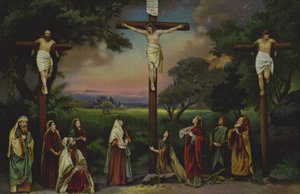 The Crucifixion by German School