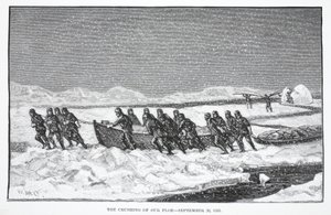 The Crushing of our Floe, September 26, 1883, London 1886 by German School
