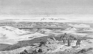The Dead Sea, from the Heights of Bethany by German School