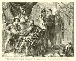 The Elector John Frederick Informed of His Death Warrant by German School
