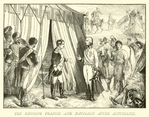 The Emperor Francis and Napoleon after Austerlitz