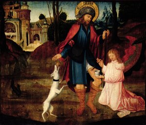 The Healing of Saint Roch by German School