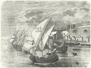 The Hungarian fleet off Naples