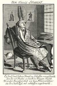 The Lazy Student by German School