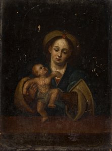 The Madonna and Child by German School
