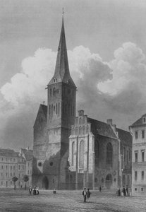 The Nikolaikirche, Berlin by German School