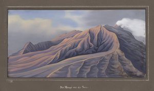 The North Side of the Merapi as Seen from 4686 Feet, November 1836, Pl.VII from Topographischer und Naturwissenschaftlicher Atlas zur Reise durch Java, by Dr. Fr. Junghuhn, Magdeburg, 1845 by German School