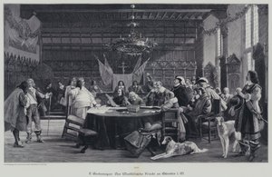 The Peace of Westphalia ending the Thirty Years War, Munster, Germany