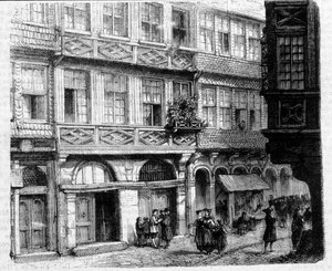 The Rothschild House in the ghetto, Frankfurt