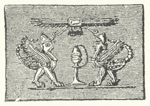 The Scorpion Men from the Epic of Gilgamesh by German School