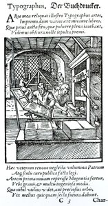 The Typographer, Published by Hartman Schopper by German School