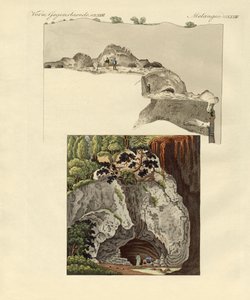 The cave of Gaillenreuth by German School