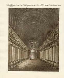 The caves of Carli in India