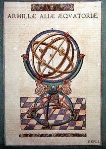 The equatorial armillary sphere in 