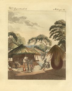 The flat of the Bechuans by German School