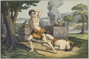 The killing of Abel (illustration from 