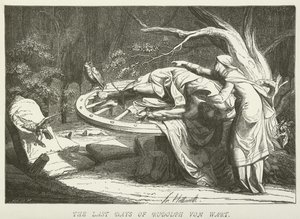 The Last Days of Rudolph von Wart by German School