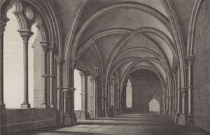 The lobby at Maulbronn Monastery, Baden-Wurttemberg, Germany by German School
