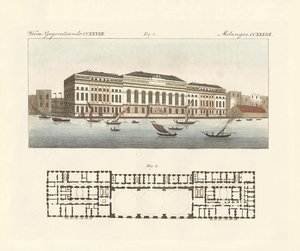 The New Customs House in London by German School