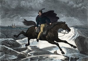 The tale of Sandor on his horse Tartar galloping on the ice river of the Danube. From 