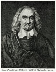 Thomas Hobbes by German School