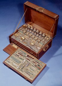 Travel Surgery and Pharmacy Kit. 1640. Augsburg. Decorative Arts, Paris. by German School