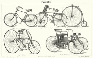 Types of Bicycle by German School