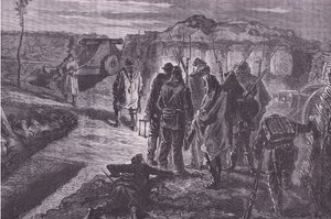 Upon the ramparts, Cassells History of the War between France and Germany published by Cassell and Company Limited, c.1890 by German School