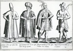 Variations of dress in the Eastern Mediterranean area by German School