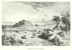 View of Athens, Greece, late 19th Century by German School