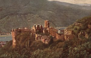View of Heidelberg Castle from the Molkenkur