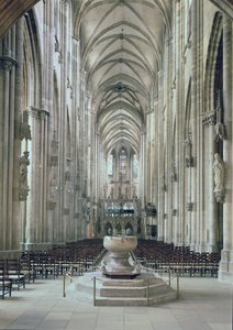 View of the interior looking east by German School