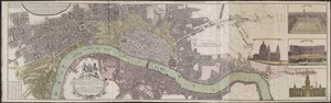 Map of London and Westminster and the Suburb of Southwark by German School