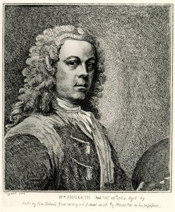 William Hogarth by German School