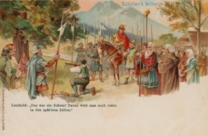 William Tell Shooting the Apple from His Son