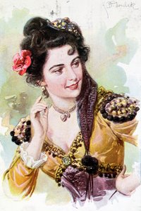 Zerline from the Opera Don Giovanni by Wolfgang Amadeus Mozart (1756-91), c.1900 by German School