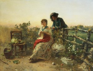 In Peacetime by Gerolamo Induno