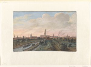 View of the City of Groningen