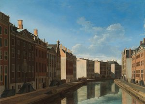 View of the Golden Bend in the Herengracht by Gerrit Berckheyde