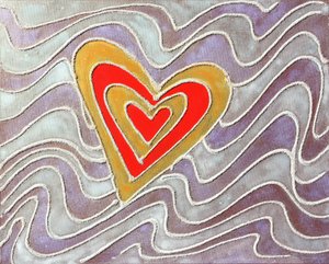 Heart in the Waves; c 2013 by Gerrit Greve