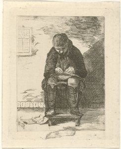 Draftsman in an Interior