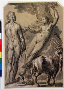 Adam and Eve by Gerrit Pietersz