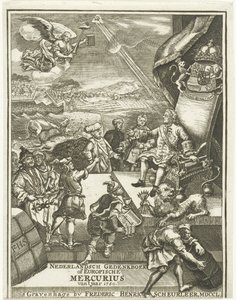 Title Page for the European Mercury of 1750 by Gerrit Sibersma (possibly)