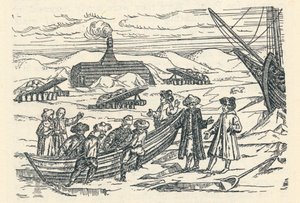 Barents in the Arctic: Hut wherein we wintered