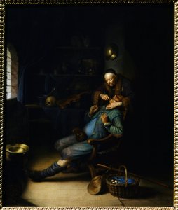 The Tooth Puller by Gerrit Dou