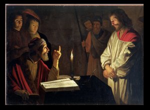 Christ Before Caiaphas by Gerrit van Honthorst