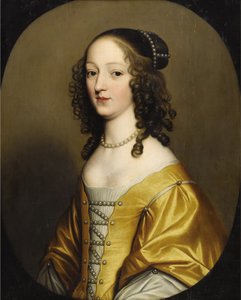 Elizabeth Stuart, Queen of Bohemia by Gerrit van Honthorst by Gerrit van Honthorst