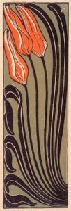 Tulip Ornament by Gertrud Kleinhempel