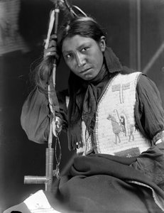 Charles American Horse, a Member of Buffalo Bill