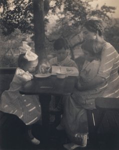 The Garden Party by Gertrude Käsebier